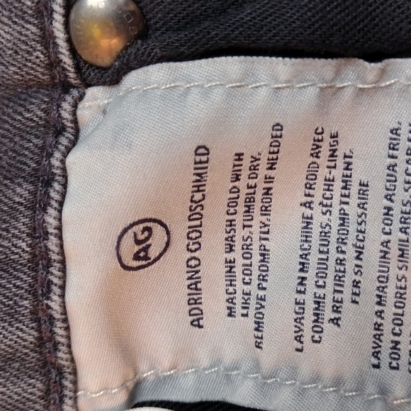 Ag Adriano Goldschmied The Farrah Light Black Five Pocket High Rise Skinny Jean - Picture 10 of 15